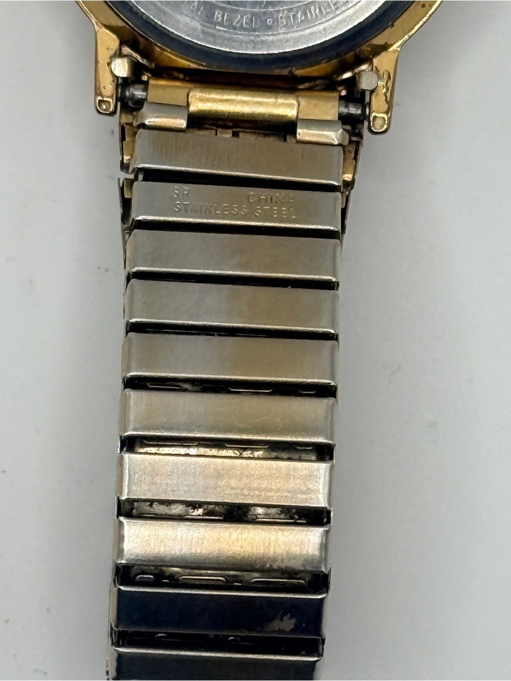 Working! Vintage 1999 Timex T95 Easy Reader Watch Faded Gold Tone - Picture 6 of 8